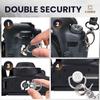 C Coiro Camera Harness for 2 Cameras  Dual Shoulder Leather Camera Strap  Double Camera Harness for DSLR/SLR, Camera Straps for Photographers of All Levels, Standard Straps/Color Black view 4