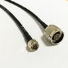 N Type Male Plug to F Type Male Pigtail Cable RG58 50cm New Ships Quickly from USA view 2