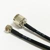 N Type Male Plug to F Type Male Pigtail Cable RG58 50cm New Ships Quickly from USA view 3