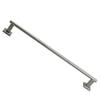 Premium Modern Single Towel Bar Rack w/Square Base (24 Inches)- Brushed Finish, Made from Stainless Steel, Water and Rust Proof, Wall Mounted, Easy to Install view 3
