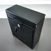 FixtureDisplays Black Outdoor Drop Box Locking Drop Box, Wall Mounted Mailbox, Suggestion Box 11119-BLACK-NPF view 4