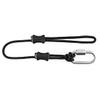Foto&Tech Safety Camera Strap Tether Leash Fits any Sling Up to 1.5 Inch Wide with Durable Stainless Steel Carabiner and High Strength Cord view 1