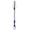 Foto&Tech Safety Camera Strap Tether Leash Fits any Sling Up to 1.5 Inch Wide with Durable Stainless Steel Carabiner and High Strength Cord view 2
