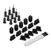 Multi Port Dust Plug Kit 25 Pieces for USB C, Lightning, Micro USB, 3.5mm view 1
