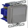 Cooper 7504GY 15 Amp 4-Way Rocker Decorator Switch, Gray view 1