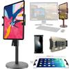 Accessory Basics Universal Tablet/Smartphone 3 in 1 Metal Base CounterTop Table DoorDash Postmate Grubhub Uber Eats Mount Stand for 6 to 13" Screen Tablets and Smartphones view 4