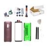 MD0410 Screen Repair Kit Compatible Galaxy S9 G960 Front Outer Glass Lens, Back Cover with Camera Lens Replacement (Purple) view 1