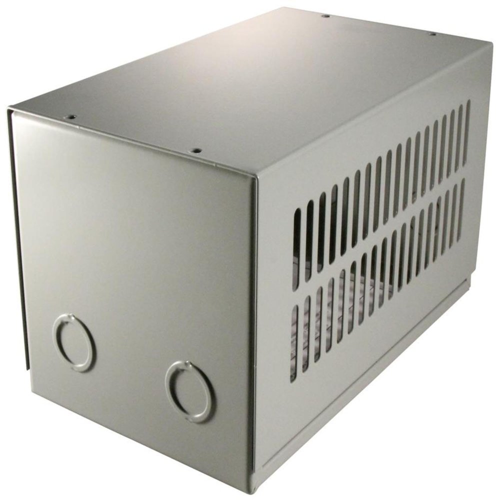 HAMMOND 1416I Electrical Enclosures NEMA1 Steel Vented 10x6x6" Grey Weight: 14.99 lbs.