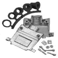 D-Sub Backshells 15P METAL 2 PIECE BACKSHELL