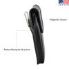 Turtleback Belt Case Designed for iPhone 11 Pro Max (2019) and iPhone Xs MAX (2018) Vertical Holster Black Leather Pouch with Heavy Duty Rotating Belt Clip, view 4
