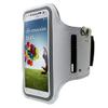 Armband Sports Gym Workout Cover Case Arm Strap Jogging Band Neoprene White for Straight Talk Samsung Galaxy Luna Pro (S327VL) - Straight Talk Samsung Galaxy S3 (SCH-S960L) view 1