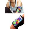 Armband Sports Gym Workout Cover Case Arm Strap Jogging Band Neoprene Black for Verizon Samsung Galaxy J3 - Verizon Samsung Galaxy J3 Eclipse - Verizon Samsung Galaxy J3 V view 3