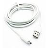 White 6ft Long USB Cable Rapid Charger Sync Power Wire Cord for AT&T Alcatel Allura - AT&T Alcatel Cingular Flip 2 - AT&T Alcatel Tetra - AT&T ASUS PadFone X - AT&T ASUS PadFone X Mini view 4
