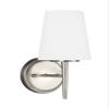 Sea Gull Lighting 4140401-962 Driscoll One Light Wall / Bath Sconce Vanity Style Lights, Brushed Nickel Finish view 1