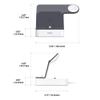 Belkin 2-In-1 Iphone & Apple Watch Charging Dock - Powerhouse Charging Station + Apple Watch Charging Stand - Designed For Iphone 6/7/8/X/Xs/Xr/Xs Max, Apple Watch Series 4, 3, 2, & 1 view 3
