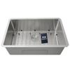 Nantucket Sinks SR3018 30-Inch Small Radius Rectangle Stainless Steel Undermount Kitchen Sink view 1