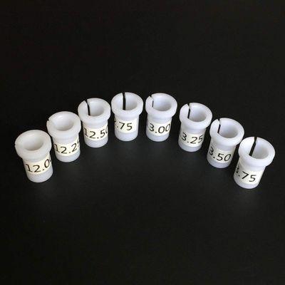 Cuefits 8PC Pool Cue POM Ferrule/Shaft Collet Sleeve - Cue Building Tool Lathe Accessory