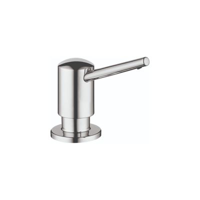 hansgrohe Bath and Kitchen Sink Soap Dispenser, Contemporary Premium Modern in Chrome, 04539000 Small
