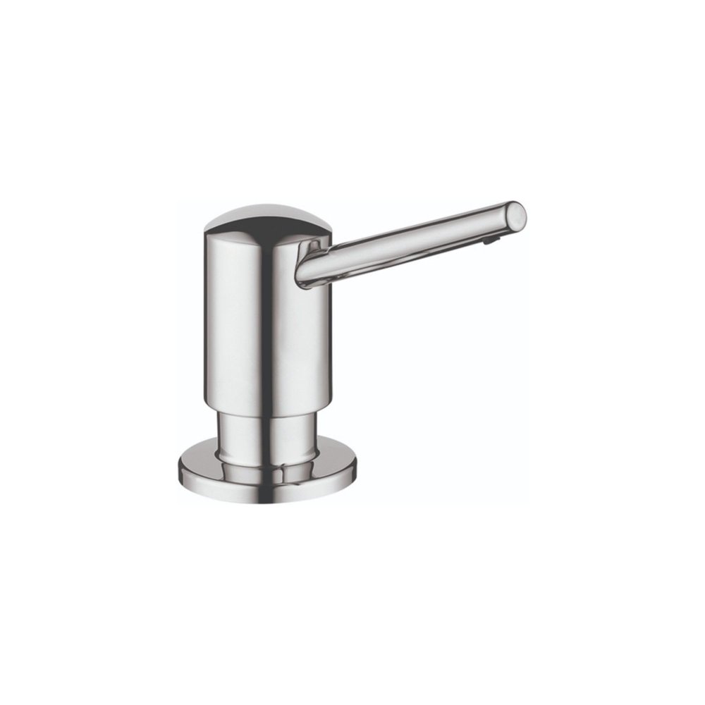 hansgrohe Bath and Kitchen Sink Soap Dispenser, Contemporary Premium Modern in Chrome, 04539000 Small