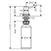 hansgrohe Bath and Kitchen Sink Soap Dispenser, Contemporary Premium Modern in Stainless Steel Optic, 04539800 Small view 2