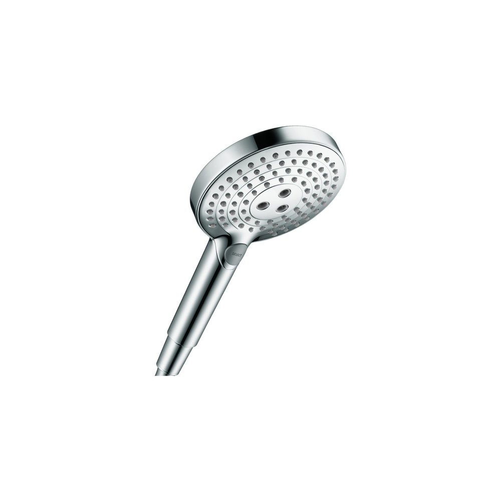 hansgrohe 4529000 Raindance Select S120 Low Flow 2.0 GPM Hand Shower, Chrome, 0.5