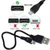 Aquelo QC35 Replacement Charger Cable Cord Compatible for Bose QUIETCOMFORT35 QC35II QC25 QC20 SoundLink II Over-Ear Wireless Headphones (Black) view 2
