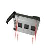 ICY DOCK Full Metal 2 Bay 2.5" SAS/SATA HDD & SSD Backplane Cage with Slim ODD Tray and Locking Trays for External 5.25" Bay | ToughArmor MB994IKO-3SB view 2