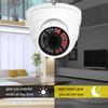 Analog CCTV Camera HD 1080P 4-in-1 (TVI/AHD/CVI/CVBS) Security Dome Camera Outdoor, 2.8mm-12mm Manual Focus/Zoom Varifocal Lens, Weatherproof Metal Housing 36 IR-LEDs Day & Night Monitoring (White) view 4