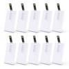 KEXIN USB Flash Drives Credit Card Bank Card Shape Flash Drive Memory Stick Key Credit 2GB 2G USB Drive - Bulk Flash Drives - 50 Pcs (White Card) view 1