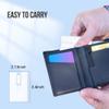 KEXIN USB Flash Drives Credit Card Bank Card Shape Flash Drive Memory Stick Key Credit 2GB 2G USB Drive - Bulk Flash Drives - 50 Pcs (White Card) view 2