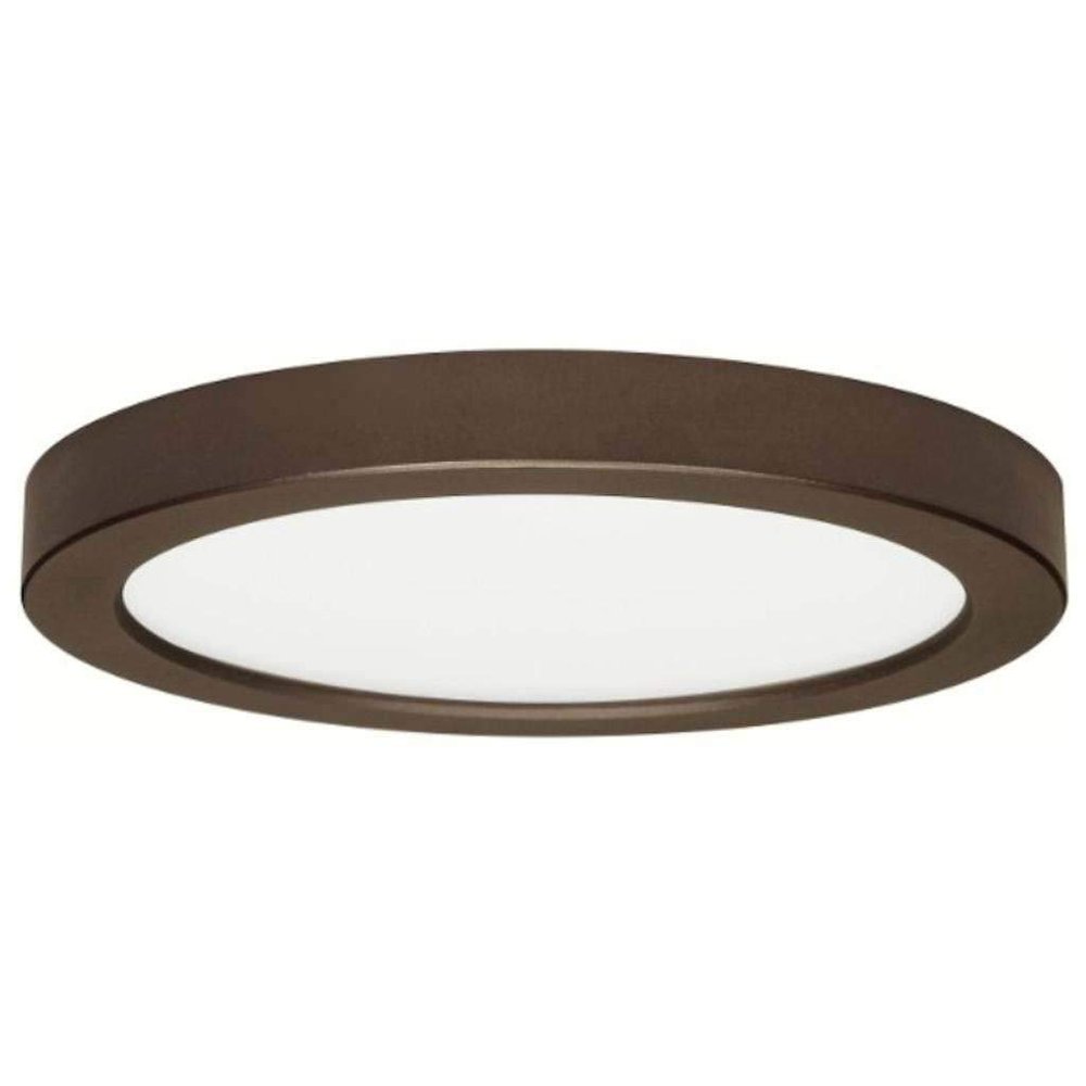 Satco S29338 Transitional LED Flush Mount in Bronze/Dark Finish, 9.00 inches, 9 Inches
