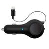 Cellet Retractable iPhone Car Charger with Lighting Cable (Apple MFI Certified) 10-Watt Compatible with iPhone 14 Pro Max Plus mini SE 13 12 11 Xr Xs X 8 7 6 5 iPad, iPad Pro, iPad Air, iPad mini view 1