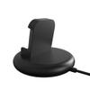 TenCloud Replacement Charger Compatible with Fitbit Sense 2/Versa 3/Versa 4 Charger Dock Non Slip Cradle Stand 3.3ft/1M Charging Cable Holder for Versa 4 /Sense 2 Smartwatch (Twin Black) view 3