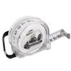 Aexit Clear Plastic Tools & Home Improvement Housing Retractable Metric Ruler Range Measuring Measure Tape Measures Tape 5M view 1
