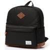 VASCHY Backpack for Men, Unisex Classic Water-resistant College School Backpack Bookbag Laptop Backpack Black view 1