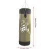 Fitness Sandbags, Empty Punching Bag Hanging Kick Sandbag Karate Training Boxing Fight Sandbag(60cm-Green) view 2
