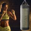 Fitness Sandbags, Empty Punching Bag Hanging Kick Sandbag Karate Training Boxing Fight Sandbag(60cm-Green) view 4