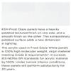 Replacement Fluorescent Light Cover | Flat Sheet Acrylic White Crepe | 22.5" x 46.5" | 0.080" Thickness | 4 Pack | Frost Glaze Lighting Panels view 4