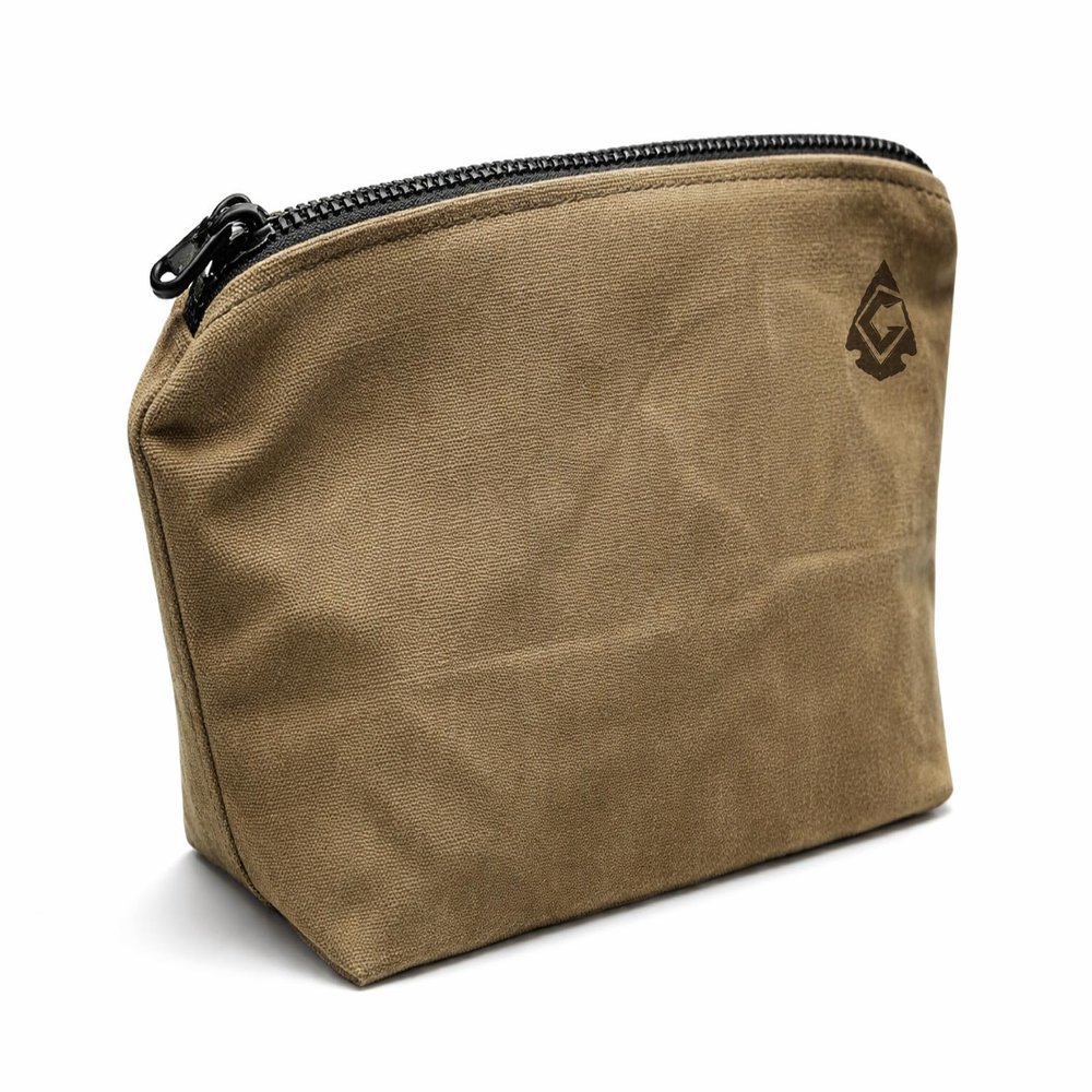 Campcraft Outdoors Bushcraft Accessory Tote, Waxed Canvas Tool Pouch