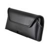 Turtleback Holster Designed for iPhone 11 (2019) and iPhone XR (2018) Belt Case Black Leather Pouch with Executive Belt Clip, Horizontal view 4