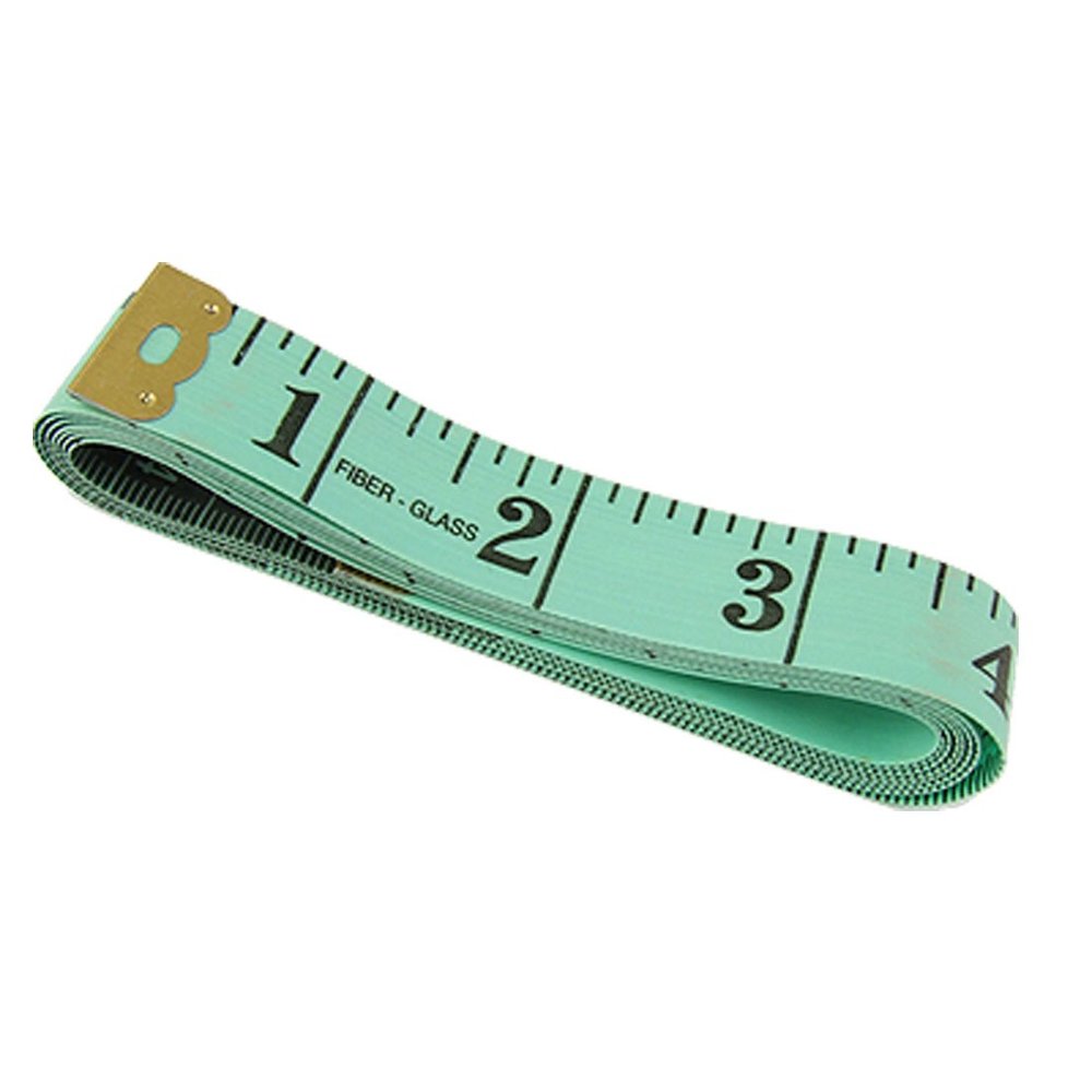 Aexit 1.5M Double Tools & Home Improvement Sided Range Fiberglass Green Tape Measures Tape Measure