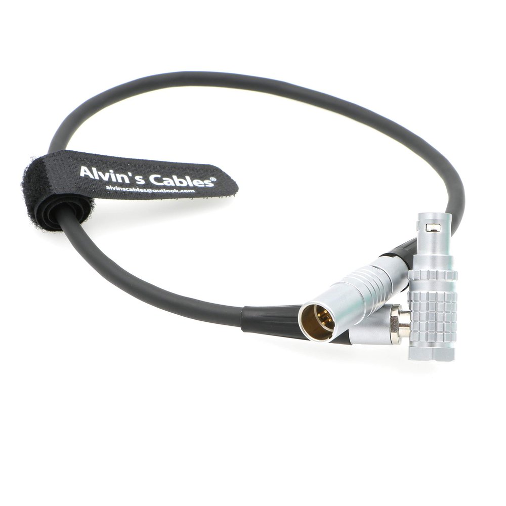 Alvin's Cables Red Power Extension Cable 6 Pin Right Angle Female to 6 Pin Male
