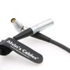 Alvin's Cables Red Power Extension Cable 6 Pin Right Angle Female to 6 Pin Male view 3