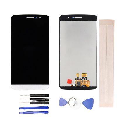 JayTong LCD Display & Replacement Touch Screen Digitizer Assembly with Free Tools for L-G Zone X180 for Ray X190 White