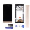 JayTong LCD Display & Replacement Touch Screen Digitizer Assembly with Free Tools for L-G Zone X180 for Ray X190 Gold with Frame view 1