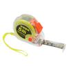 Aexit Plastic Housing Tools & Home Improvement Self Retract Measure Tape Rule 5M Yellow Tape Measures Orange Clear view 1