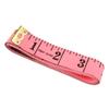 Aexit 1.5M Double Tools & Home Improvement Gold Tone Ends Fiberglass Tape Measure Tape Measures Tool Pink view 1