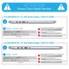 IBENZER Compatible with MacBook Pro 13 Inch Case 2015 2014 2013 end 2012 A1502 A1425, Hard Shell Case with Keyboard Cover for Old Version Apple Mac Pro Retina 13, Clear, R13CL+1 view 2