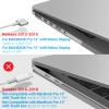 IBENZER Compatible with MacBook Pro 13 Inch Case 2015 2014 2013 end 2012 A1502 A1425, Hard Shell Case with Keyboard Cover for Old Version Apple Mac Pro Retina 13, Clear, R13CL+1 view 4