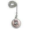 GRAPHICS & MORE Siberian Husky Dog Breed Ceiling Fan and Light Pull Chain view 1